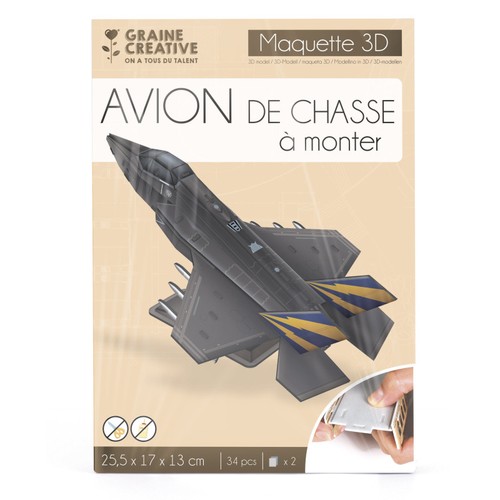 Maquette puzzle 3d avion - maquette,