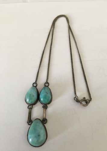 Collier argent pierres - collier,