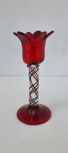 Petit vase verre soufflé - verre,