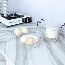  Étagère À Vapeur Support De Cuisson La Porte-bateau Rack En Acier Inoxydable