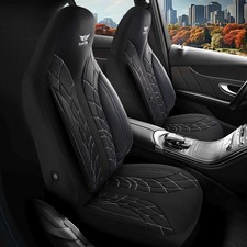 Housses De Siège Auto Compatibles Avec Renault Twingo En Noir 1100P001