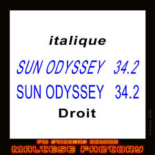 Lot de 02 Stickers Jeanneau