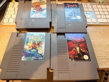4 cartouches Nintendo NES