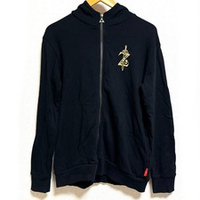 Sweat à capuche zippé noir