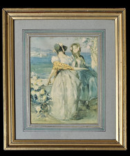 Deux élégantes, Antoine