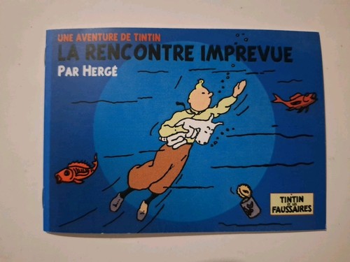 Pastiche tintin la rencontre - tintin,
