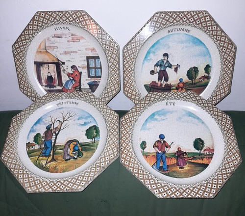Lot assiettes melamine les - en,