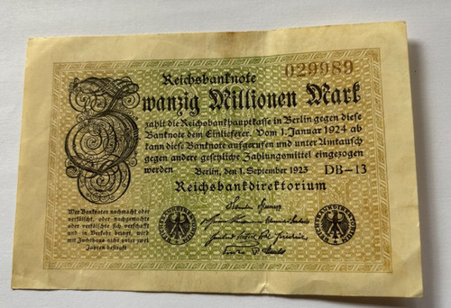 République welmar billet - welmar,