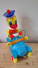 Jeu jouet canard ? voiture ? à tirer ancien vintage Educalux enfant collection