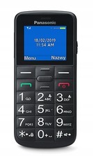 Téléphone portable Panasonic KX-TU110 32 Mo / 512 Mo 2G noir pour seniors