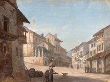 Gouache Napolitaine Ancienne