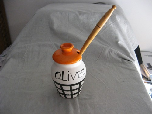 Très sympa pot olives - à, en