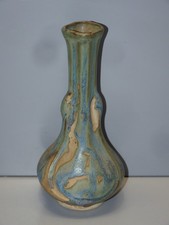 -JOLI VASE GRES à COULURES