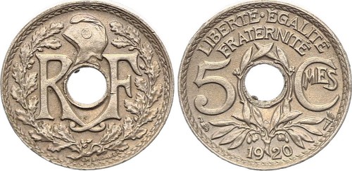 France centimes lindauer - 5,