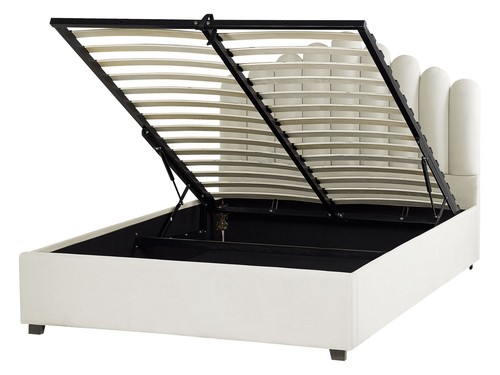 Lit avec rangement velours - lit,