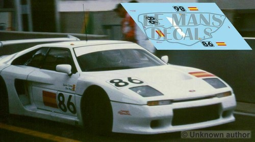 Décals venturi 400 gtr - décals, le