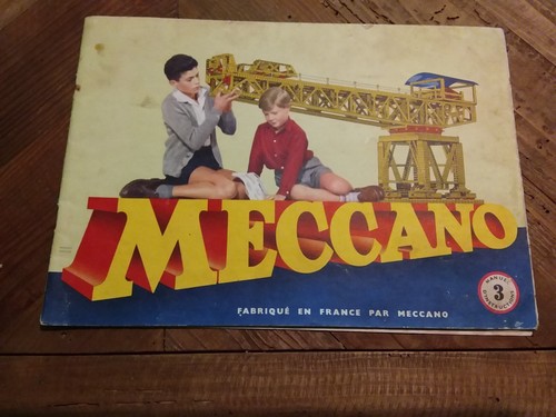 Meccano manuel ancien - meccano.,