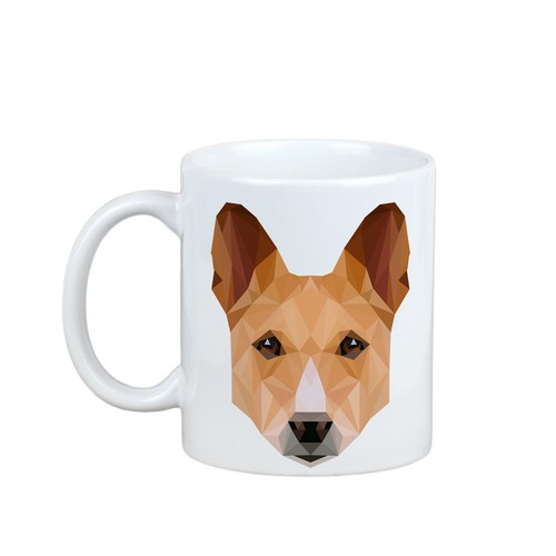 Basenji tasse géométrique - tasse,