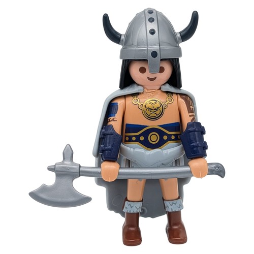 Playmobil figurine viking - , bleu