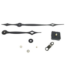 Diy-Silent Mouvement Quartz Horloge Murale Moteur Mécanisme Long Axe Réparation