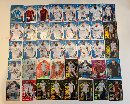 Lot cartes om marseille - cartes,