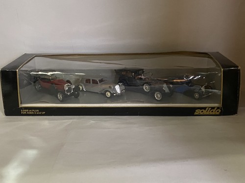 Solido coffret 4 voitures - *,