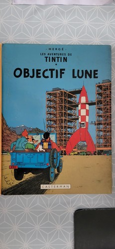Tintin objectif lune bd - objectif,