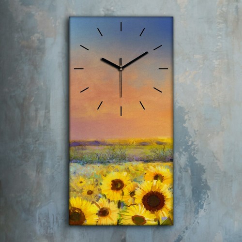 Horloge décorative sur - , toile