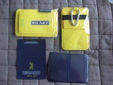 RICARD lot de 2 pochettes et 2