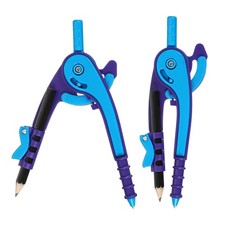 2 pièces compas géométrique