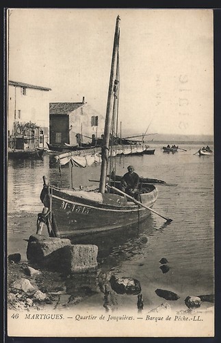 Cpa martigues quartier de - martigues,,