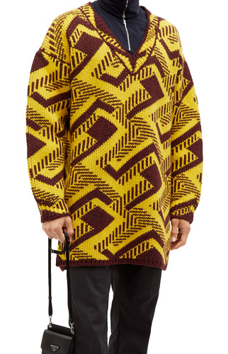 Prada pull over - prada, oversized