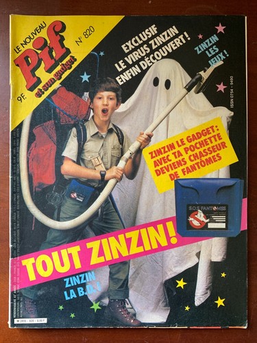Pif gadget 820 zinzin - n°820;, la
