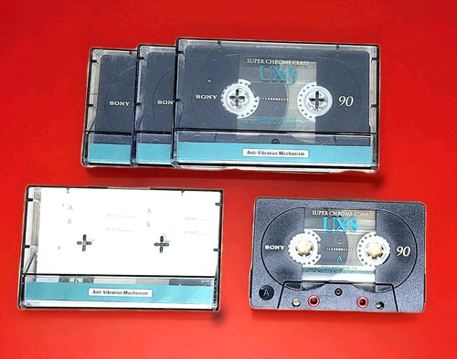 Sony 4 x audio k7 - sony,