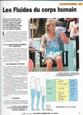 Fascicule Notre Monde - Le corps Humain - Les Fluides du corps humain