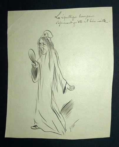 Dessin original signé gillot - signÉ,