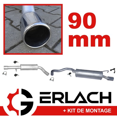 Echappement silencieux pour