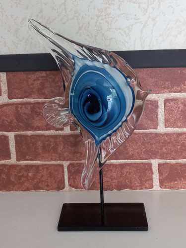 Grand poisson verre chez - de,