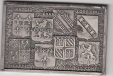 RARE France Médaille Plaque