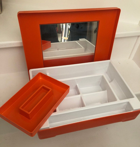 Rare coiffeuse portable - 70's,