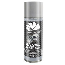 AABCOOLING ZINC SPRAY ALU 400ml ANTIROUILLE APPRÊT SOUDURE COUTURES MÉTAL ARGENT