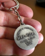 Porte clé métal Course
