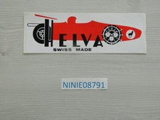 AUTOCOLLANT HELVA SWISS Watch STICKER  23 Cm VINTAGE automobile F1