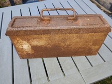 Original caisse bande MG 42 cam sable allemande  ww2!