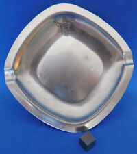 RARE Cendrier publicitaire Bibendum MICHELIN gravé sur cendrier métal