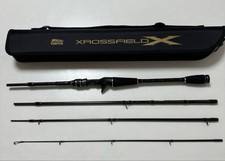Canne à pêche mobile de voyage Abu Garcia Crossfield 4 pièces Baitcasting...