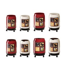 Poubelle décorative à