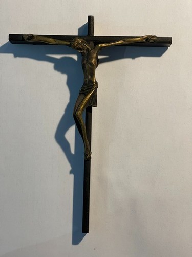 Crucifix croix bronze - -,