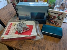 Console Nintendo 3DS Aqua blue en boite + Jeu Mario Kart 7
