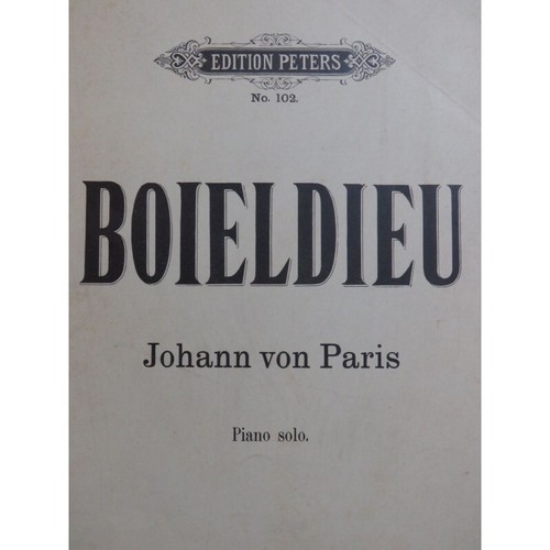 Boieldieu adrien johann von - boieldieu,